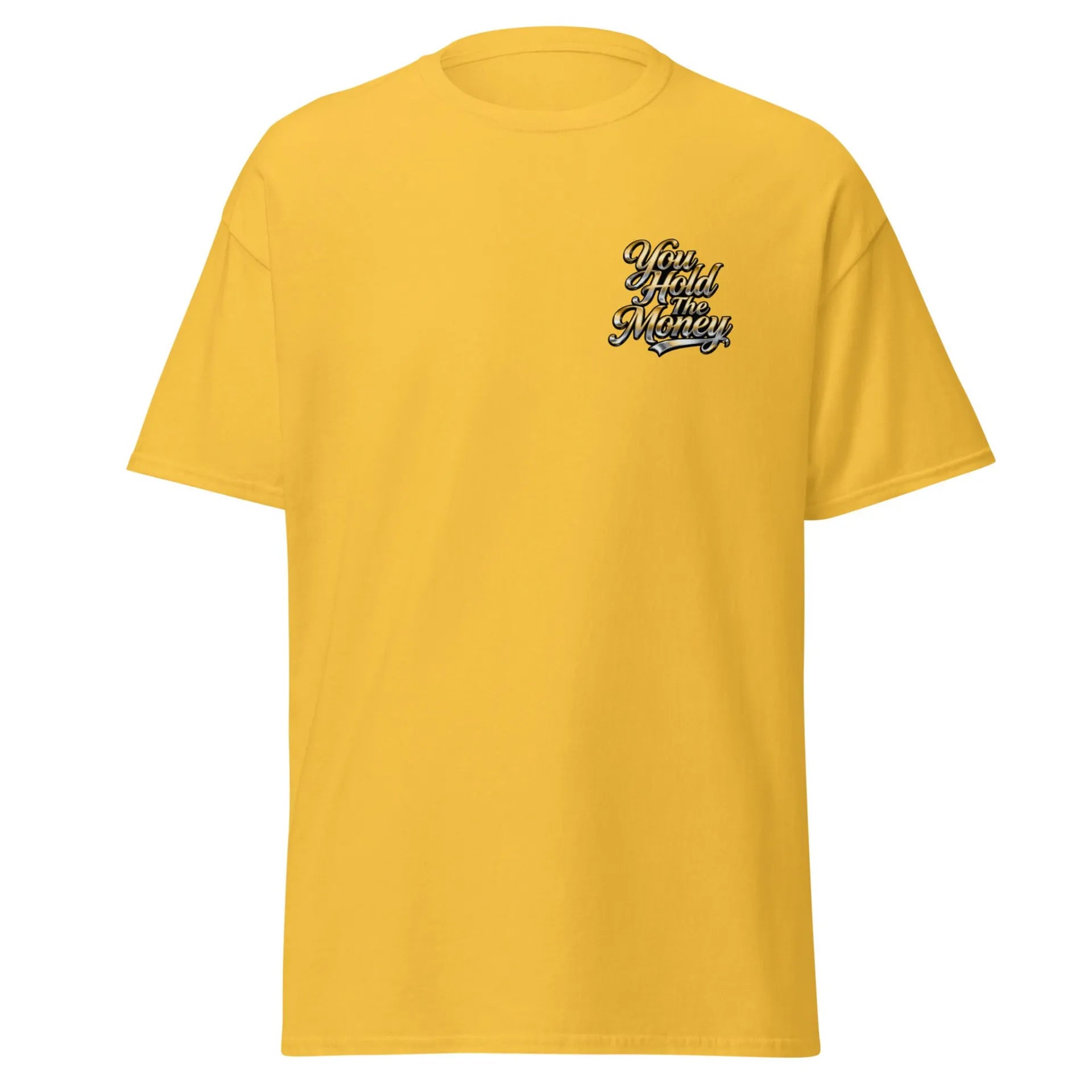 Al Hazzati UK streetwear you hold the money Daisy t-shirt New Romantic front